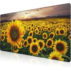 Mouse Pad, Large Alcohol Ink Art Desk Mat, Extended Non-Slip Gaming Keyboard Mousepad Desk Pad, Thick Stitched Edges Waterproof Mouse Mat 31.5"x15.7" (Abstract Fluid Art Painting)