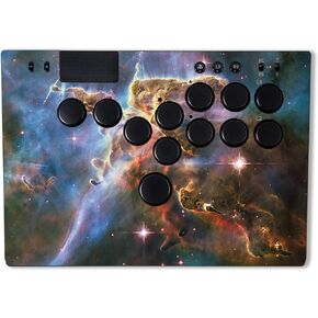 MightySkins Skin Compatible with Razer Kitsune - Golden Nebula | Protective, Durable, and Unique Vinyl Decal wrap Cover | Easy to Apply & Change Styles | Made in The USA
