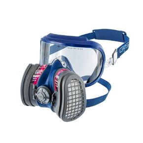 GVS SPR659 Elipse Integra Low Profile Mask with Goggle with Filters for Dust, Organic Gases and Vapors, S/M