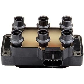 ECCPP Portable Spare Car Ignition Coils Compatible with For-d Mustan-g/Ranger/Aerostar/Explorer/Explorer Sport/Explorer Sport Trac Mercury Mountaineer 1990-2011 Replacement for FD480 5C1125(Pack of 1)