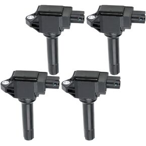 Ignition Coil Packs Set Of 4 Compatible With 86 Scion FR-S BRZ Crosstrek Forester Legacy Outback WRX XV 2.0 2.0T 2.5 H4 FB20 FB25 FA20 New Version Replacement For UF747 22433AA700 SU00305259