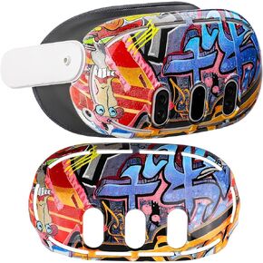 Hard Shell Protector Case cover for Meta Quest 3,VR Headset Protector for Oculus Quest 3,Accessories for Quest 3 (Black)