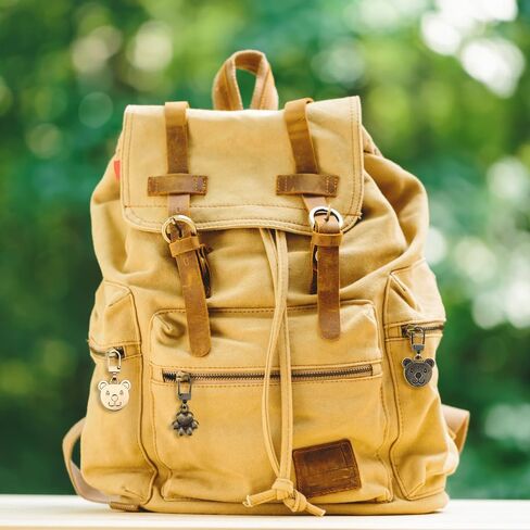 Bekecidi 10 PCS Zipper Pull Replacement, Detachable Zip Pulls Metal Zipper Gripper Zip Repair Pull Tab Zipper Pull Replacement Slider Kit for Coat Jacket Handbags Backpack (Bear, Paw) in Kuwait