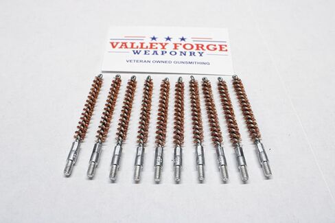 Bronze Gun Bore Cleaning Brush .22 / .223/5.56 Caliber Pistol Rifle Veteran Owned (10) in Saudi Arabia