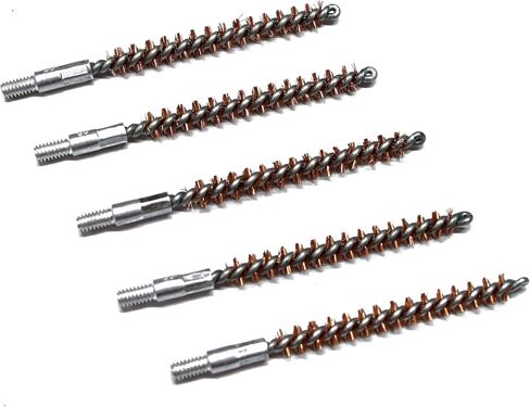 Bronze Gun Bore Cleaning Brush .22 / .223/5.56 Caliber Pistol Rifle Veteran Owned (10) in Saudi Arabia