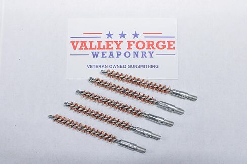 Bronze Gun Bore Cleaning Brush .22 / .223/5.56 Caliber Pistol Rifle Veteran Owned (10) in Saudi Arabia
