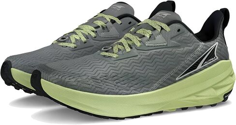 ALTRA Men's Experience Wild Running Shoe,Gray/Green,11.5 in Saudi Arabia