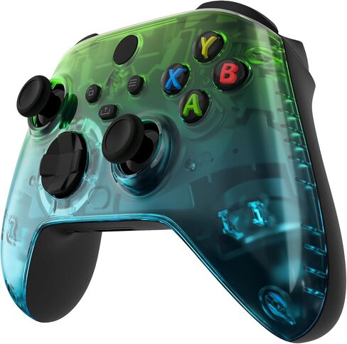 غلاف بديل للغاية لوحدة تحكم Xbox Series X|S، قم بتخصيص التحكم الخاص بك - لوحة أمامية مخصصة متدرجة شفافة Bluebell لوحدة التحكم اللاسلكية Xbox in Saudi Arabia