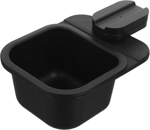 Alipis Table Mount Trash Can 2pcs للتدوير كليب على سلة المهملات، مكتب صغير معلق سلة المهملات، سلة مهملات صغيرة، لوحة ماكياج، حامل القمامة لعداد المطبخ مقصوص تحت الطاولة in Kuwait