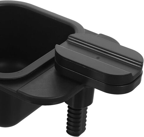 Alipis Table Mount Trash Can 2pcs للتدوير كليب على سلة المهملات، مكتب صغير معلق سلة المهملات، سلة مهملات صغيرة، لوحة ماكياج، حامل القمامة لعداد المطبخ مقصوص تحت الطاولة in Kuwait