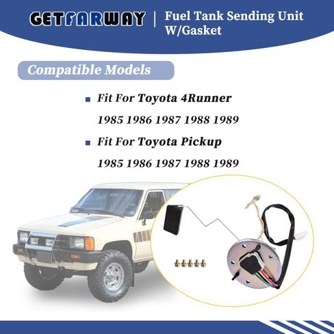 وحدة إرسال خزان الوقود مع حشية 83320-39695 متوافقة مع Toyota 4Runner/Pickup 1985 1986 1987 1988 1989 in Saudi Arabia