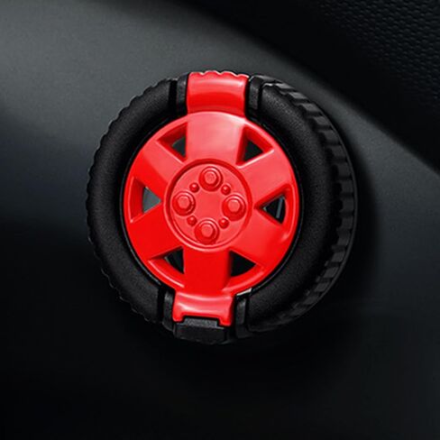 Push Start Button Cover Press Car Engine Start Stop Button Cover Push to Start Button Cover Ignition Protective Anti-Scratch Universal Button Decoration Protector in Saudi Arabia