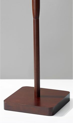 مصباح أرضي Adesso Home 4093-12 Transitional One Light من مجموعة Ellis باللون البرونزي/الداكن، طبيعي in Saudi Arabia