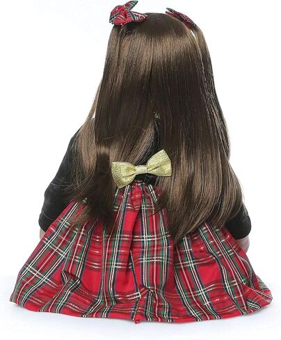 Reborn Toddler Dolls Realistic Girl 24 Inch Real Looking Soft Silicone Limbs and Head Soft Cloth Weighted Body Cute Baby Dolls with Beautiful Princess Dress in Saudi Arabia