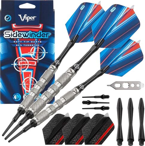 Viper Sidewinder 80% Tungsten Soft Tip Darts, 18 Grams in Saudi Arabia