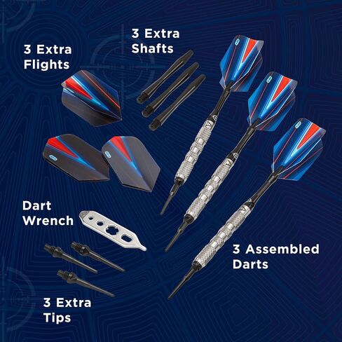 Viper Sidewinder 80% Tungsten Soft Tip Darts, 18 Grams in Saudi Arabia
