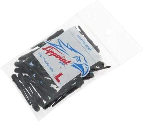 L-Style Dart Tips: Lippoint USA - 2BA Standard Thread - Plastic Soft Dart Point Replacements (50 Pack) - Blue in Kuwait