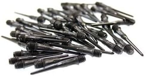 L-Style Dart Tips: Lippoint USA - 2BA Standard Thread - Plastic Soft Dart Point Replacements (50 Pack) - Blue in Kuwait