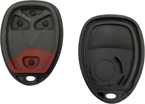 Remote Car Key Fob Cover Case Replacement fit for Buick/Chevy Avalanche Equinox Express Silverado Traverse/GMC Sierra/Pontiac Torrent Keyless Entry Key Fob Shell (3 Button) in Saudi Arabia
