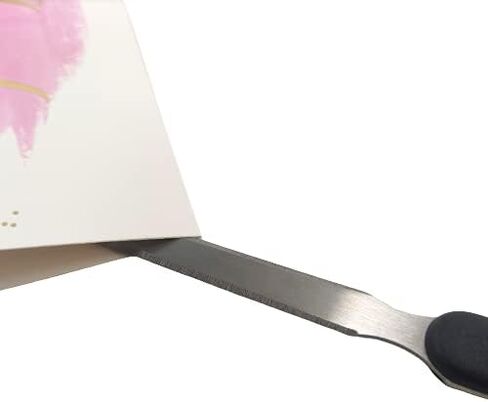 2 Pcs Letter Opener Letter Opener Stainless Steel Lightweight Hand Envelope Slitter Stainless Steel Blade Ergonomic Handle Office Letter Opener Envelope Slitter School Office in Kuwait