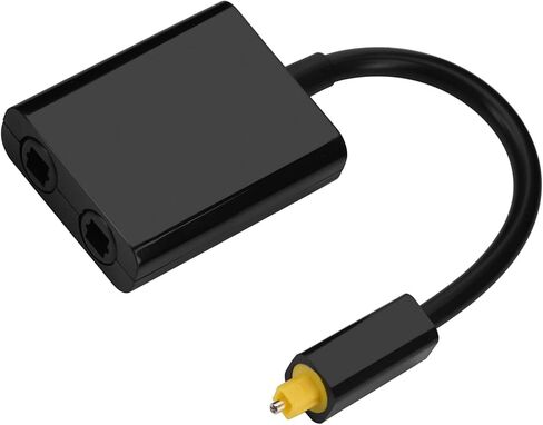 Zeroone Digital Toslink Fiber Optical Splitter، 1 في 2 خارج Toslink كابل محول الصوت البصري الرقمي in Saudi Arabia