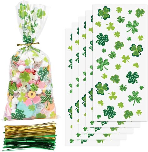 FOIMAS 160pcs Fall Cellophane Bags Thanksgiving Candy Treat Bags Maple Leaves Pumpkin Goody Snack Bags for Fall Thanksgiving Harvest Party Favor Supply in Saudi Arabia