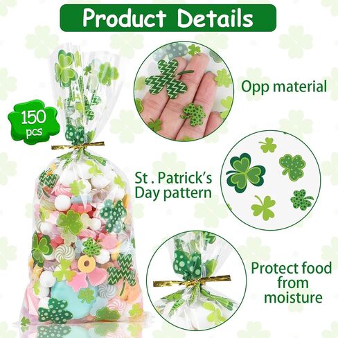 FOIMAS 160pcs Fall Cellophane Bags Thanksgiving Candy Treat Bags Maple Leaves Pumpkin Goody Snack Bags for Fall Thanksgiving Harvest Party Favor Supply in Saudi Arabia