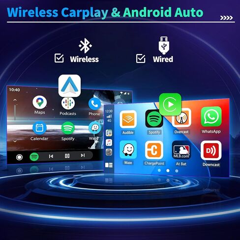4G WiFi 8 Core 4+64GB لهوندا سيفيك 2006-2011 راديو Carplay Android، شاشة لمس 10.1 بوصة داخل لوحة القيادة GPS للملاحة، Apple Carplay Android Auto اللاسلكي، بلوتوث 5.0، AM/FM/RDS، EQ DSP، كاميرا احتياطية in Saudi Arabia