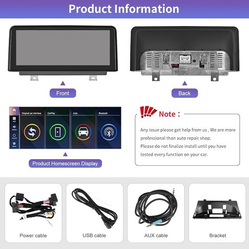 Road Top 10.25 Inch Touchscreen Wireless CarPlay Android Auto for BMW X5 X6 Series E70/E71 2007-2009 Year with CCC System, Car Stereo Multimedia Car Radio Receiver in Saudi Arabia