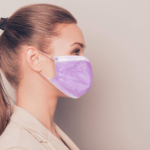 Disposable Protective Safety Face Masks I 3-ply Breathable Non-Woven Mask - 50,100,150 Pack in Saudi Arabia