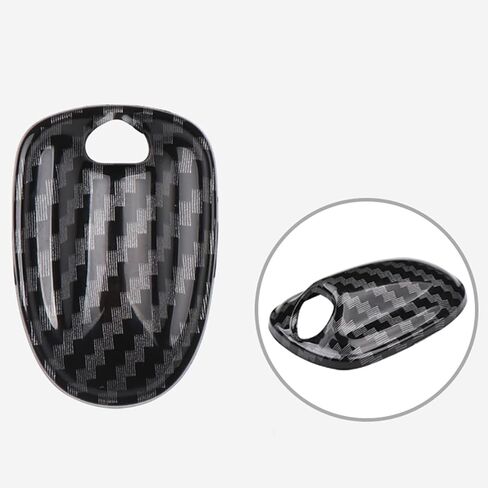 Glossy Metal Windshield Wiper Washer Caps Front Engine Cover Hood Window Spray Nozzle Covers Compatible With Mini Cooper 3rd Gen F54 F55 F56 F60 Hatchback Clubman Countryman 2014+ (Gun Color) in Saudi Arabia