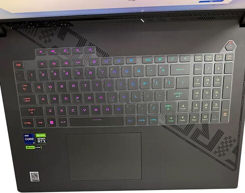 غطاء لوحة المفاتيح لجهاز 2024 2023 ASUS ROG Strix Scar 18/ROG Strix G18 كمبيوتر محمول للألعاب مقاس 18 بوصة، ROG Strix Scar 18 G834 G834JY & ROG Strix G18 G814 G814JI G814JZ G814JU/JV/JYG814JIR/JZR/JVR غطاء لوحة المفاتيح، TPU in Kuwait