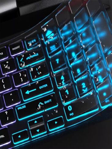 غطاء لوحة المفاتيح لجهاز 2024 2023 ASUS ROG Strix Scar 18/ROG Strix G18 كمبيوتر محمول للألعاب مقاس 18 بوصة، ROG Strix Scar 18 G834 G834JY & ROG Strix G18 G814 G814JI G814JZ G814JU/JV/JYG814JIR/JZR/JVR غطاء لوحة المفاتيح، TPU in Kuwait