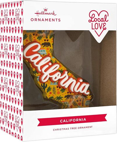 Hallmark State of Ohio Christmas Ornament, Multi Color (0001HGO2867) in Saudi Arabia