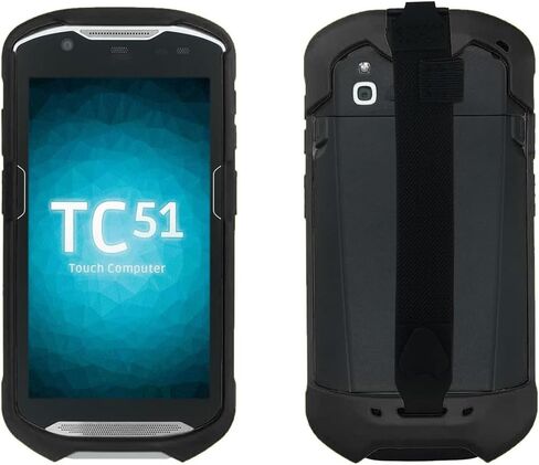 غطاء حماية واقٍ ممتص للصدمات مع حزام يد لهاتف زيبرا TC51 TC510K TC52 TC56 TC57 in Saudi Arabia