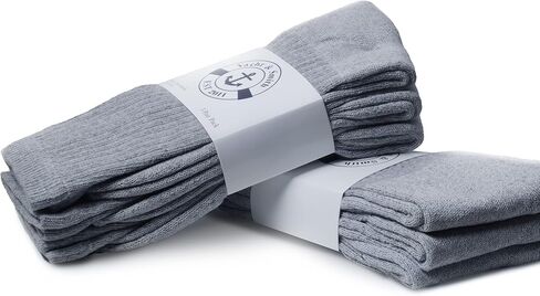 48 Pair Pack of Mens & Womens Lightweight Cotton Crew Socks Bulk, Homeless Donation Cheap, Wholesale Sock in Saudi Arabia