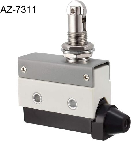 Uxcell AZ-7311 مكبس دوار مايكرو الحد التبديل لحظة لوحة جبل 1NC + 1NO ل CNC مطحنة طابعة ثلاثية الأبعاد مفتاح الباب in Saudi Arabia