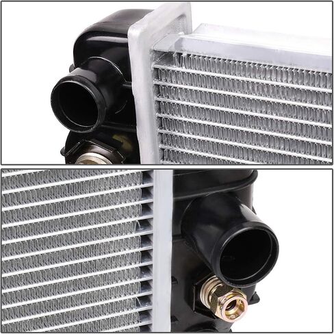 DNA Motoring OEM-RA-13199 Factory Style Aluminum Cooling Radiator Compatible with 2010-2017 Cruze 1.6L 1.8L,26-3/4" W X 16-1/4" H X 15-16" D,1-3/8" Inlet / 1-1/2" Outlet in Saudi Arabia