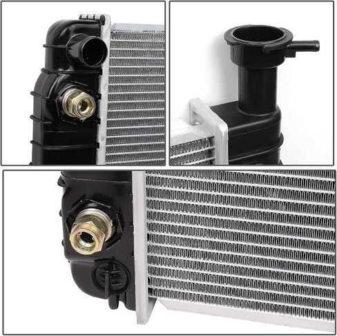 DNA Motoring OEM-RA-13199 Factory Style Aluminum Cooling Radiator Compatible with 2010-2017 Cruze 1.6L 1.8L,26-3/4" W X 16-1/4" H X 15-16" D,1-3/8" Inlet / 1-1/2" Outlet in Saudi Arabia