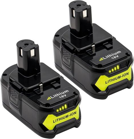 2-حزمة 6.0Ah 18V P108 تبديل البطارية لبطارية ليثيوم أيون P102 P103 P104 P105 P107 P108 لأداة الطاقة اللاسلكية 18 فولت + Plus in Kuwait