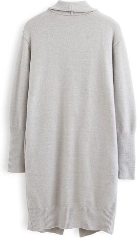 CHICWISH Women's Open Front Waterfall Longline Knit Cardigan Coatigan Light Jacket in Kuwait