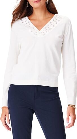 NIC+ZOE Women's Polished Up Sweater in Saudi Arabia