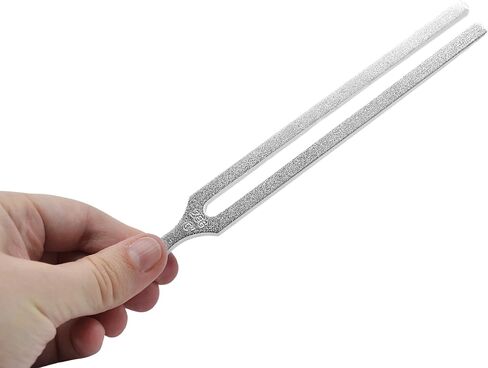EISCO Tuning Fork, 256Hz - Premium Quality - Middle C - Plain Shanks - Aluminum in Saudi Arabia