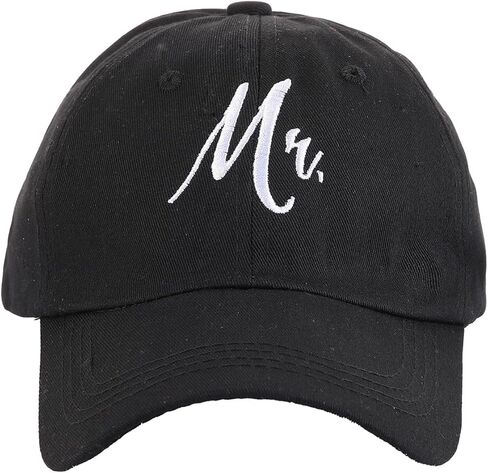 قبعات العروس والعريس قبعات البيسبول لحفلات الزفاف وحفلات شهر العسل هدية مطرزة قابلة للتعديل in Kuwait