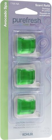 KOHLER K-7731-NA Refill Scent Packs for Purefresh Toilet Seat, Soft and Fresh Laundry in Saudi Arabia