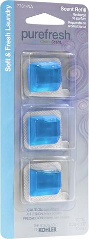 KOHLER K-7731-NA Refill Scent Packs for Purefresh Toilet Seat, Soft and Fresh Laundry in Saudi Arabia