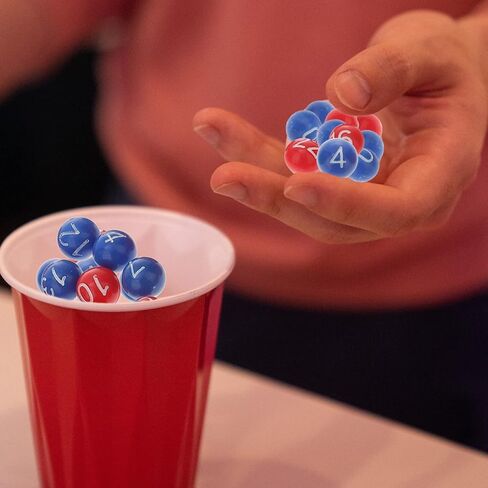 49Pieces 1 to 49 Numbered Plastic Replacement Bingo Balls Raffle Balls, for Bingo Nights, Raffles, and More,Lost Bingo Ball Replacements (Colorful) in Kuwait