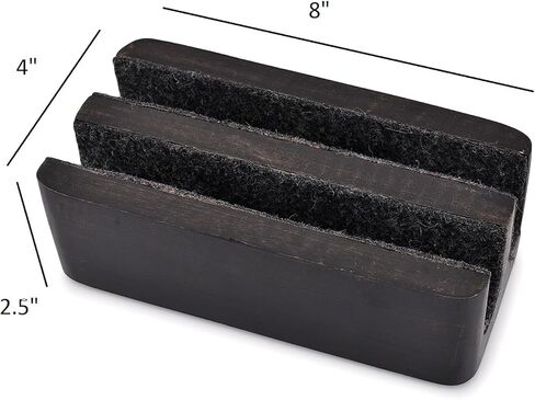 حامل كمبيوتر محمول من خشب السنط، حامل كمبيوتر محمول عمودي، حامل كمبيوتر محمول صغير الحجم للسطح، وأجهزة Chromebook وأجهزة الكمبيوتر المحمولة المخصصة للألعاب (8 بوصة × 4 بوصة × 2.5 بوصة) in Kuwait