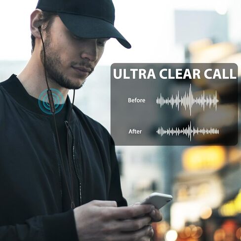 USB C Headphones for Samsung S24 Ultra S23 Fe Tab S9, Type C Earphone with Microphone HiFi Stereo Magnetic Case Wired Earbuds for iPhone 15 Pro Max Plus Galaxy S22 A35 A54 Flip Fold 5 Pixel 8 7 Pro in Saudi Arabia