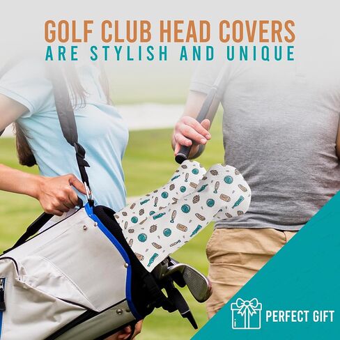 غطاء رأس Fairway Finds Golf Culb Hoppy، تصميم أبيض منقوش على شكل بيرة، تصميم خشبي 3 5 in Kuwait